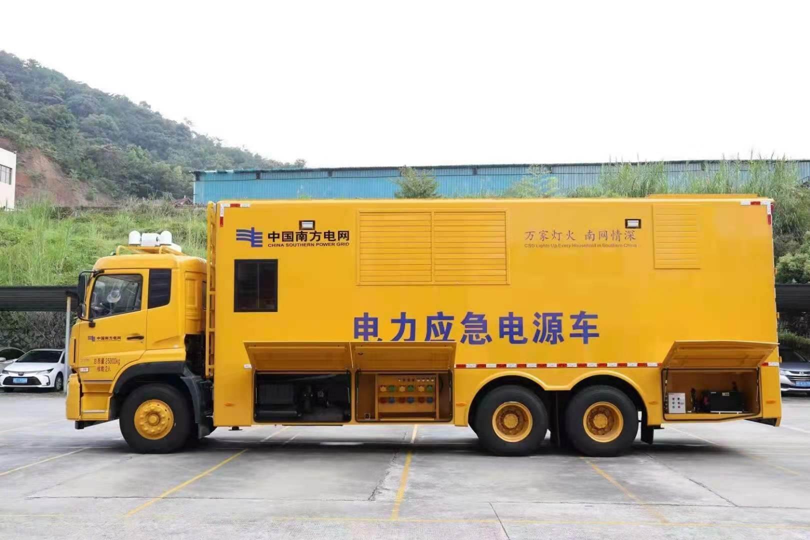 清水安康大型柴油发电机发电车UPS电源出租租赁